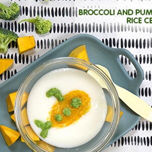 Broccoli and Pumpkin Rice Cereal Broccoli and Pumpkin Rice Cereal