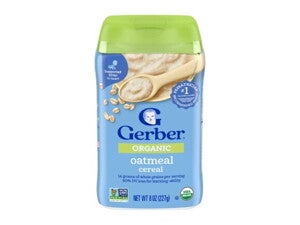 GERBER Organic Cereal - Oatmeal
