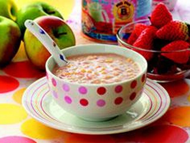 Apple and Strawberry Brown Rice Cereal Apple and Strawberry Brown Rice Cereal
