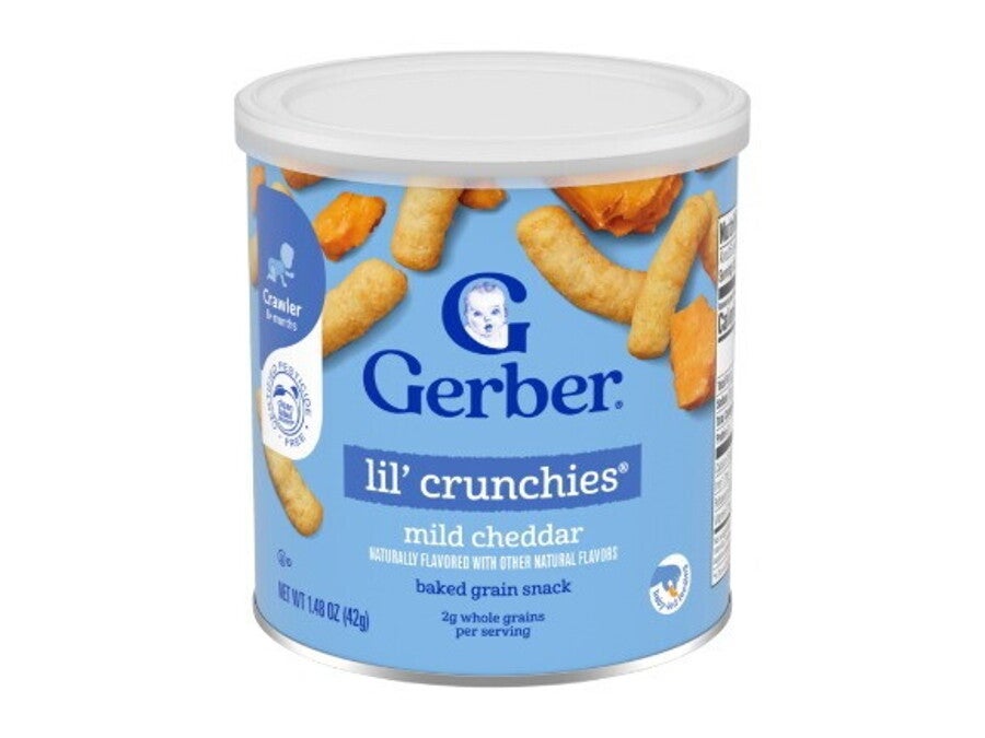 GERBER Lil' Crunchies Mild Cheddar
