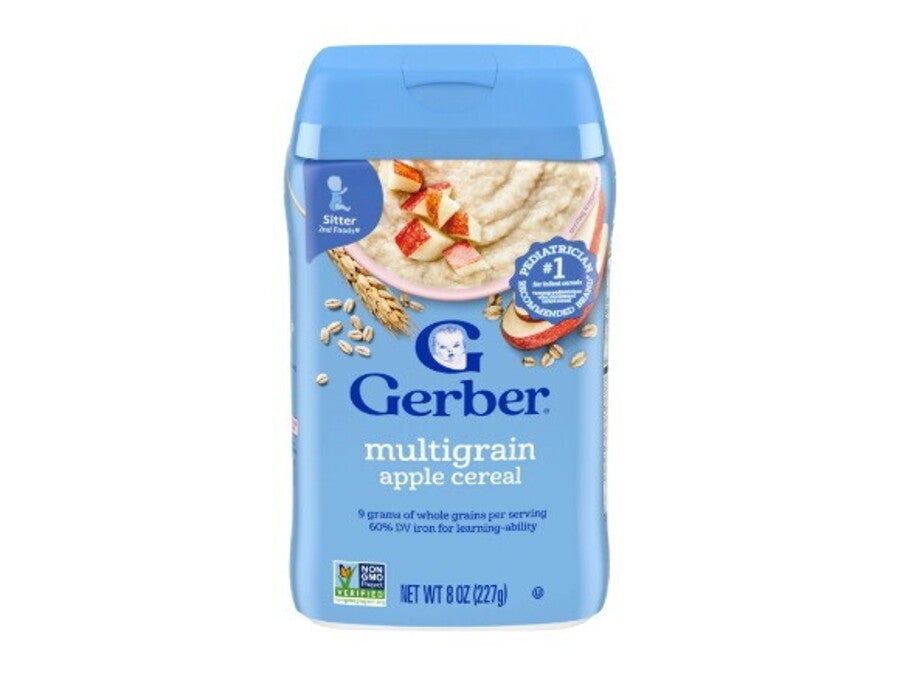 GERBER Multigrain Apple Cereal GERBER Multigrain Apple Cereal